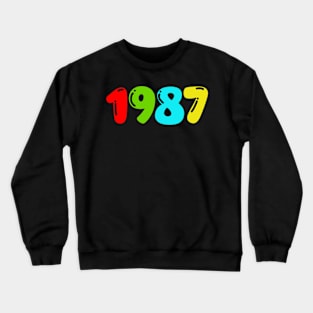 Funny birthday 1984 Gift Men Crewneck Sweatshirt